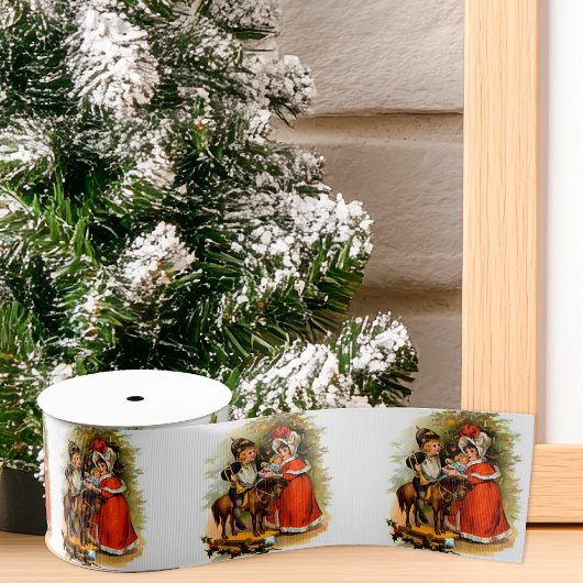 Vintage Weihnachten Ripsband
