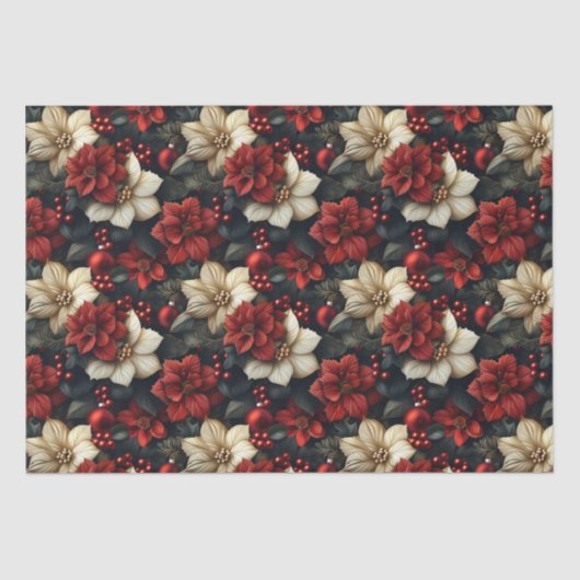 Vintage Weihnachten Seidenpapier (Vorderseite)