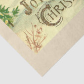 Vintage Weihnachten Seidenpapier (Ausschnitt)