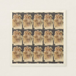 Vintage Weihnachten Viktorianischer Urlaub Napkins Serviette