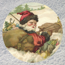 Vintage Weihnachten, viktorianischer Weihnachtsman