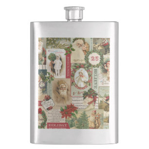 VINTAGE WEIHNACHTS-COLLAGE FLACHMANN