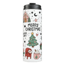 Vintage-Weihnachts-Doodle-Set