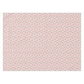 Vintage Weihnachts Hirsch und Pilzhaus Muster Tischdecke (Vorderseite (Horizontal))