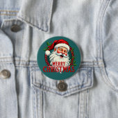 Vintage Weihnachts-Illustration Button (Beispiel)