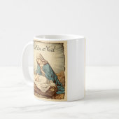Vintage Weihnachts-Mug Tasse (Vorderseite Links)