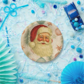 Vintage-Weihnachts-Papierteller Pappteller (Party)