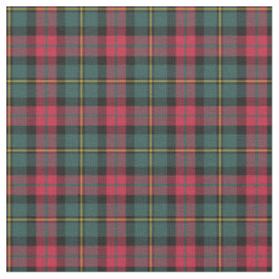 Vintage-Weihnachts-Plaid-Muster Stoff