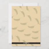 Vintage Weihnachts-Weihnachtskarte Feiertagskarte (Rückseite)