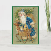 Vintage Weihnachts-Weihnachtskarte Karte (Vorderseite)