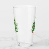 Vintage-Weihnachtsbaum mit Stern- und Herzplätzche Glas (Links)