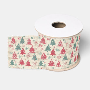 Vintage-Weihnachtsbaum Ripsband