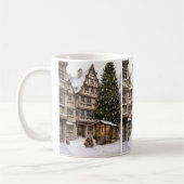 Vintage Weihnachtsbaum-Tasse Kaffeetasse (Links)