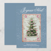 Vintage-Weihnachtsbaum Winter (Vorne/Hinten)
