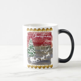 Vintage-Weihnachtsbäume Verwandlungstasse