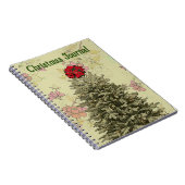 Vintage Weihnachtsbaumzeitschrift Notizblock (Rechte Seite)