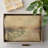 Vintage Weihnachtsbilder Seidenpapier (Geschenk)