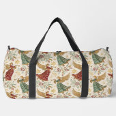 Vintage-Weihnachtsengel Duffle Bag (Vorderseite)