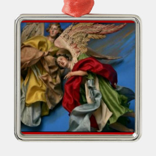 Vintage-Weihnachtsengel-Ornament Ornament Aus Metall