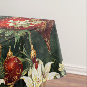 Vintage Weihnachtsfantasie Blumenmuster Tischdecke (Beispiel)