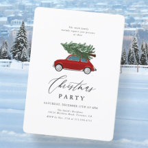 Vintage Weihnachtsfeier