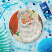 Vintage Weihnachtsfeier Pappteller (Party)