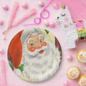 Vintage Weihnachtsfeier Pappteller (Party)
