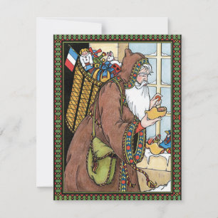 Vintage Weihnachtsfeier Party Einladung