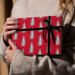 Vintage Weihnachtsfeiern Geschenkpapier