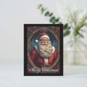 Vintage Weihnachtsfeiertage Frohe Weihnachten (Stehend Vorderseite)