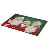 Vintage Weihnachtsfeiertage Schneidebrett (Ecke)