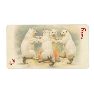 Vintage Weihnachtsgeschenk-Umbauten - groß