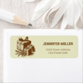 Vintage Weihnachtsgeschenke Dekoration Label (Insitu)