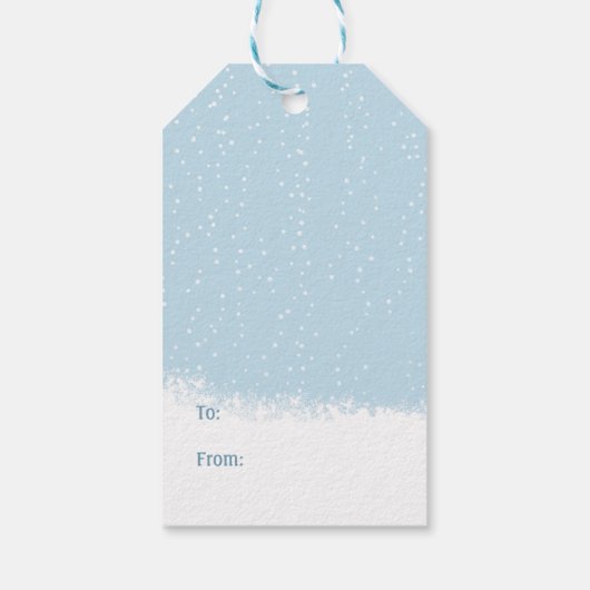 Vintage Weihnachtsgeschenke Tags Geschenkanhänger (Rückseite)