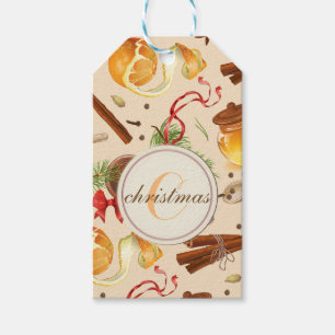 Vintage Weihnachtsgeschmack Geschenkanhänger