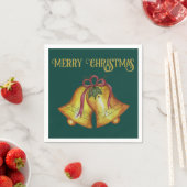 Vintage Weihnachtsglocken Papier Napkins Serviette (Beispiel)