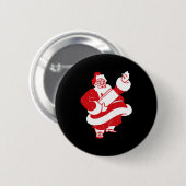 Vintage Weihnachtsgrüße Button (Vorne & Hinten)