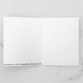 Vintage Weihnachtsgrüße Feiertag Karte (Innenseite)