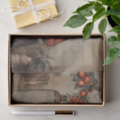 Vintage Weihnachtsjungfrau Seidenpapier (Geschenk)