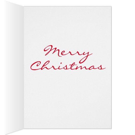 Vintage Weihnachtskarte (Innen (Rechts))