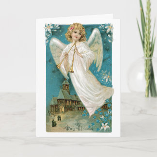 Vintage Weihnachtskarte #2 Feiertagskarte