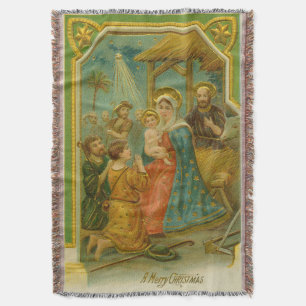 Vintage Weihnachtskarte aus der Edwardianischen Är Decke