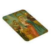 Vintage Weihnachtskarte aus der Edwardianischen Är Magnet (Rechte Seite)