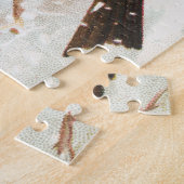 Vintage-Weihnachtskarte aus der viktorianischen Är Puzzle (Seite)