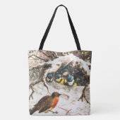 Vintage-Weihnachtskarte aus der viktorianischen Är Tasche (Rückseite)