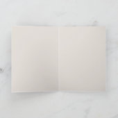 Vintage Weihnachtskarte Feiertagskarte (Innenseite)