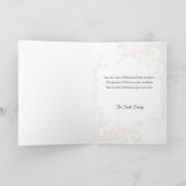 Vintage Weihnachtskarte Feiertagskarte (Innenseite)