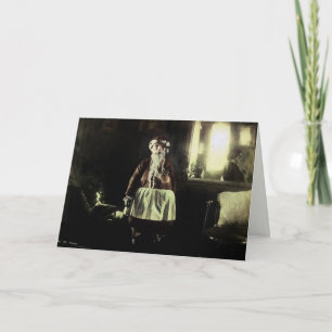 Vintage Weihnachtskarte Feiertagskarte