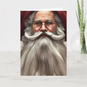 Vintage Weihnachtskarte Feiertagskarte (Vorderseite)