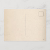 Vintage Weihnachtskarte Feiertagspostkarte (Rückseite)